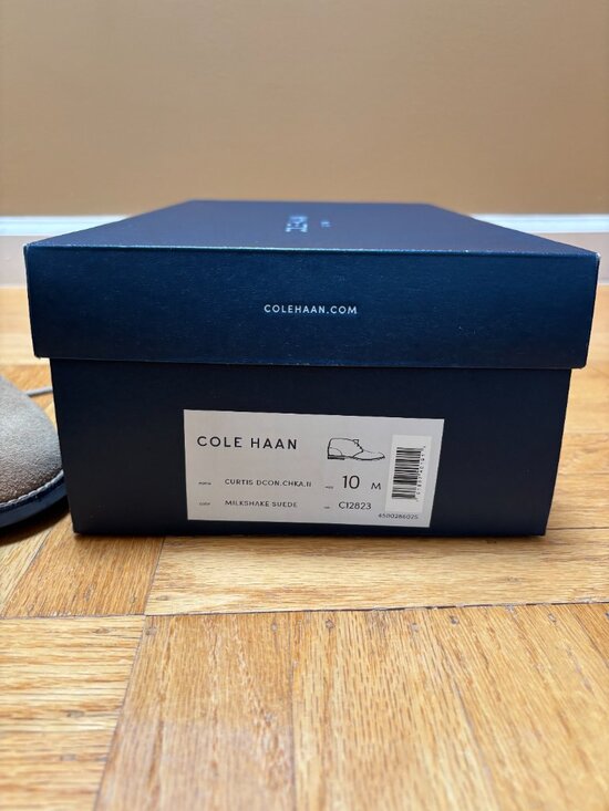 Cole Haan Men Chukka Boot Curtis Milkshake Suede Size 10 M main image 6